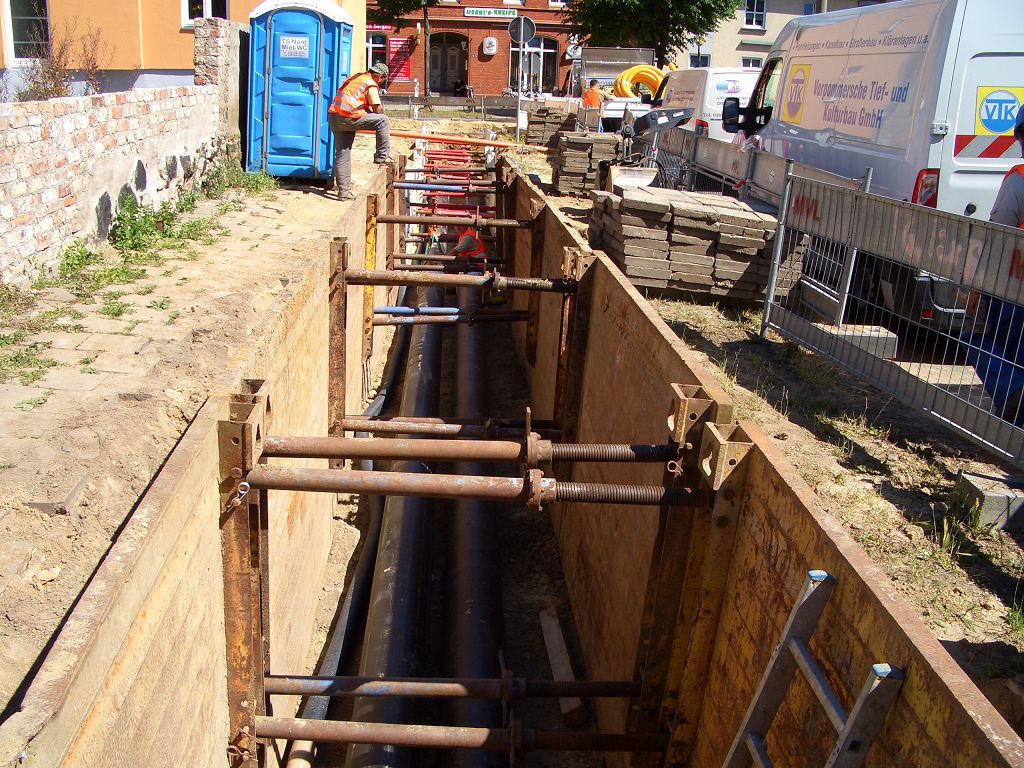 Rohr- und Kanalbauarbeiten